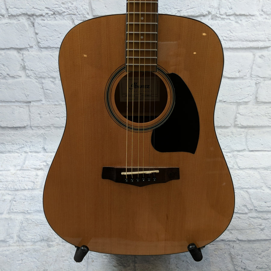 Ibanez PDR10 NT Natural Dreadnought Acoustic Guitar