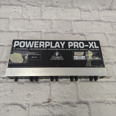 Behringer Powerplay Pro-XL HA4700 4-Channel Headphone Amplifier