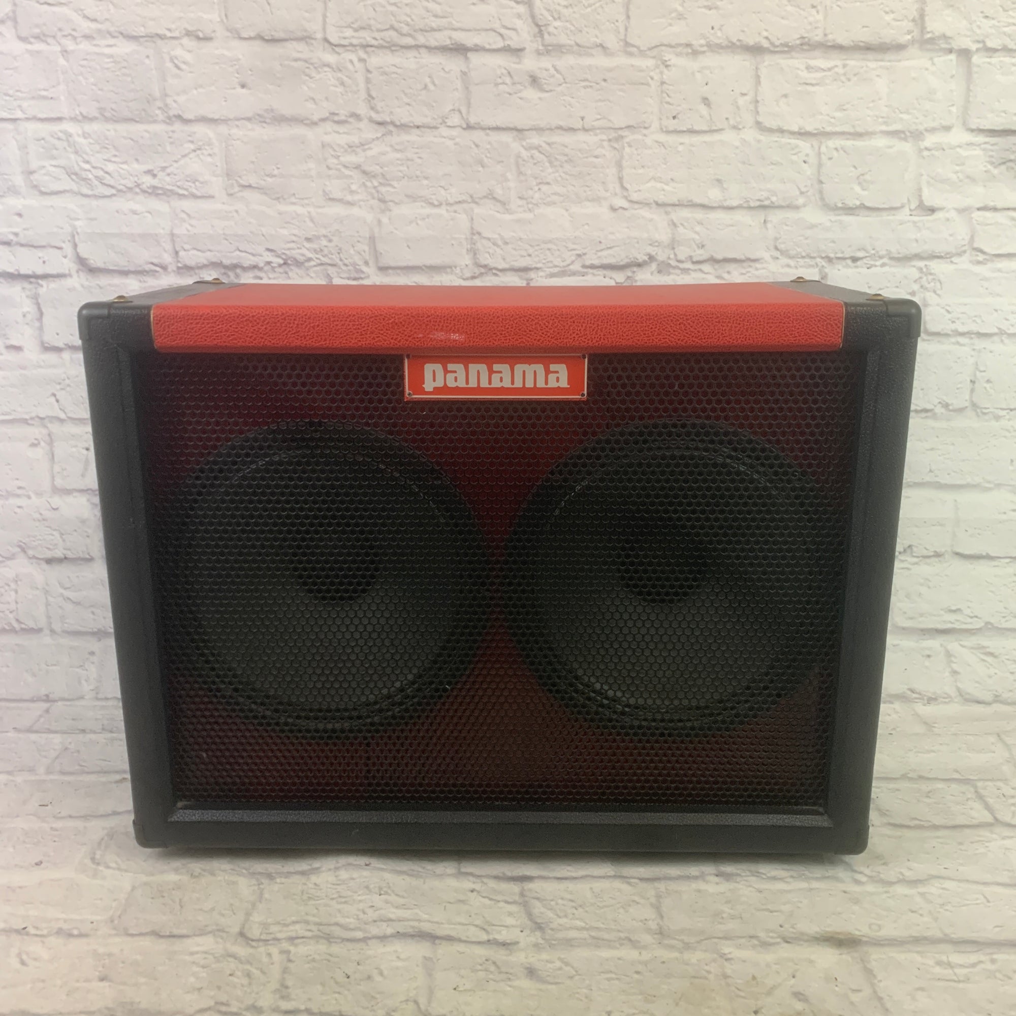 Panama Guitar Cab (2x12) Black & Red