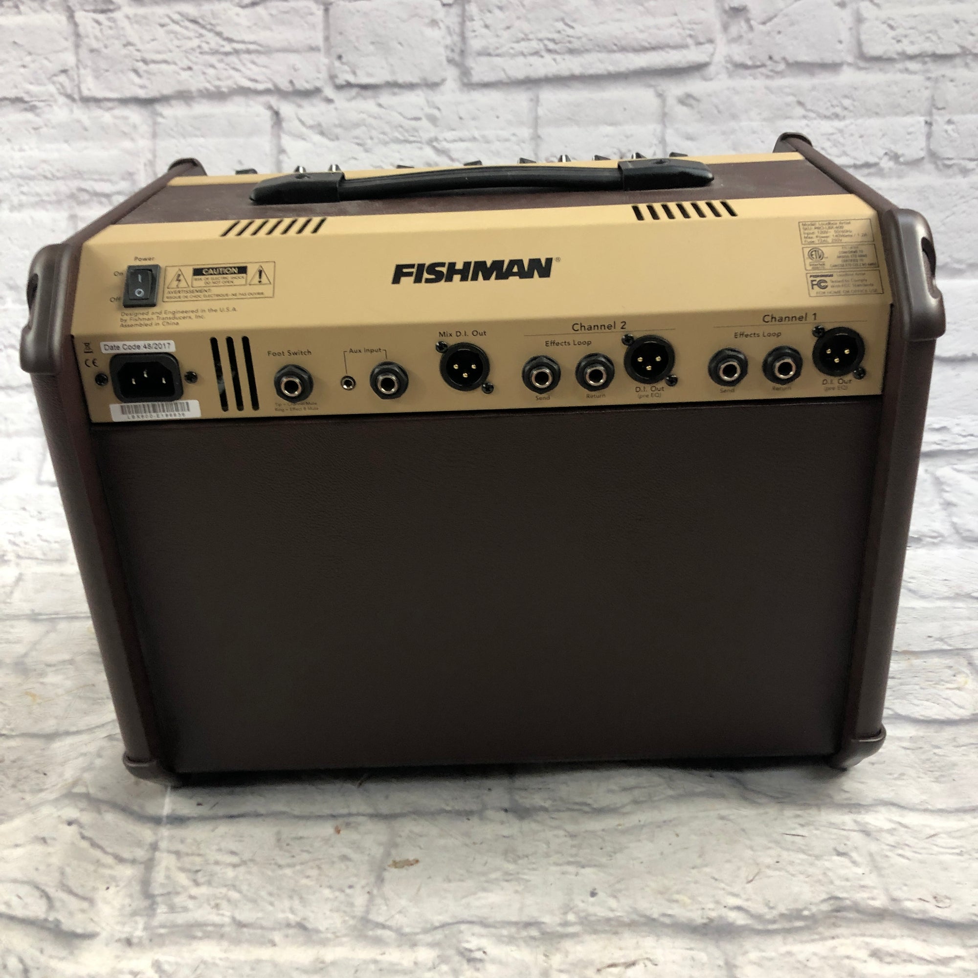 Fishman Loudbox Artist PRO-LBX-600 120 Watt Acoustic Combo Amp