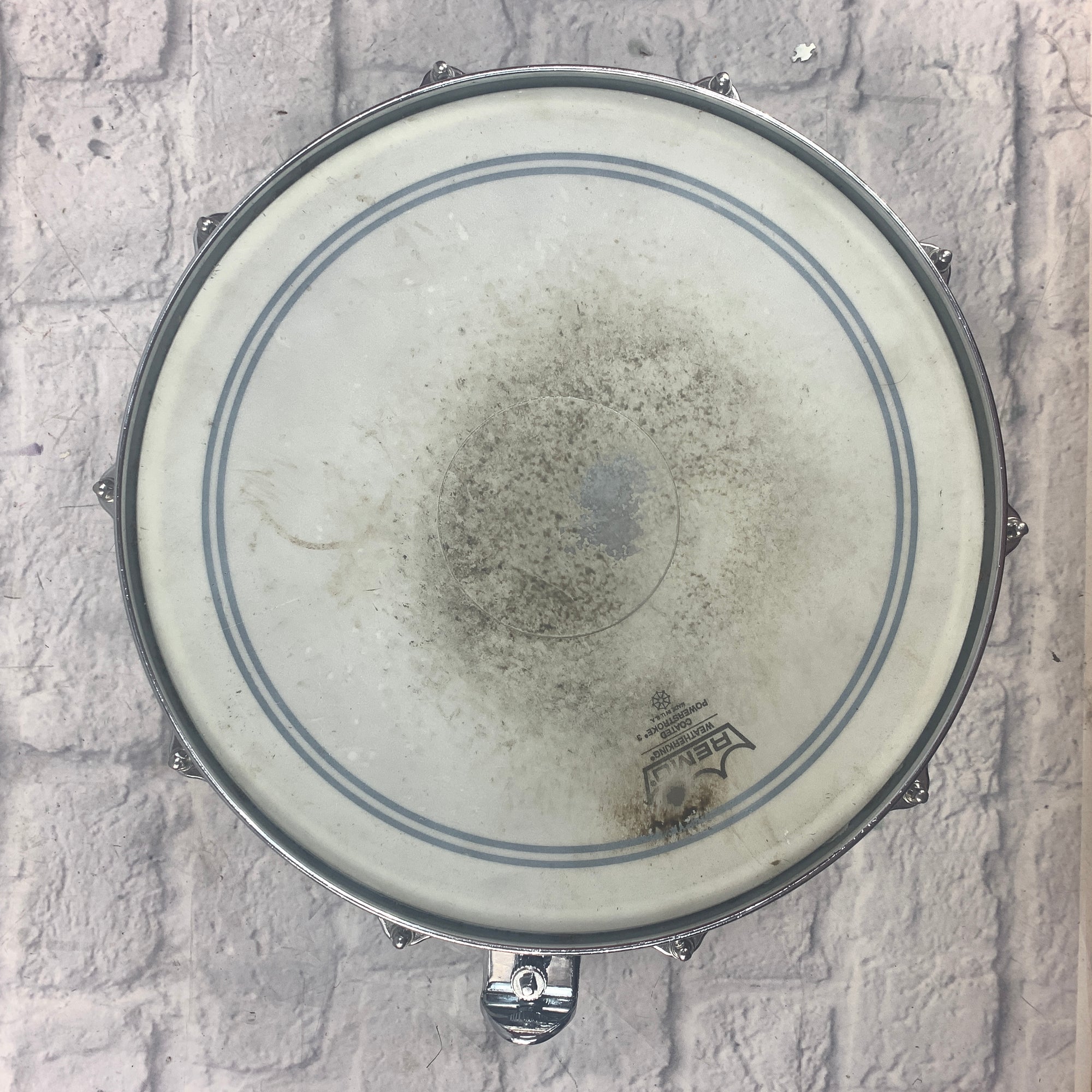 DW Edge Broken Glass Snare Drum 14 All Maple Shell
