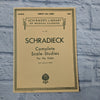 Schradieck Complete Scale - Studies For The Violin  (Only Authorized Edition)