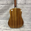 Washburn D-10 SZ Acoustic Guitar - Natural