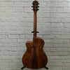 Washburn WCG66SCE Solid Cedar Top Spalted Acoustic Electric Guitar