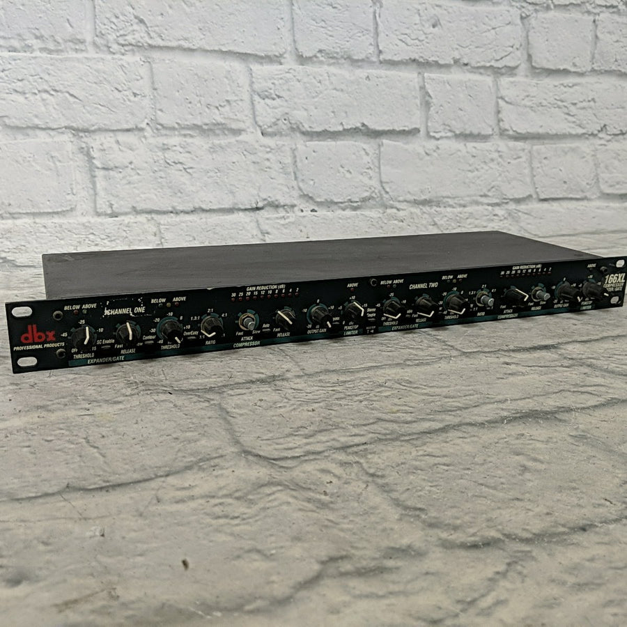 dbx 166XL Compressor / Limiter / Gate Rack