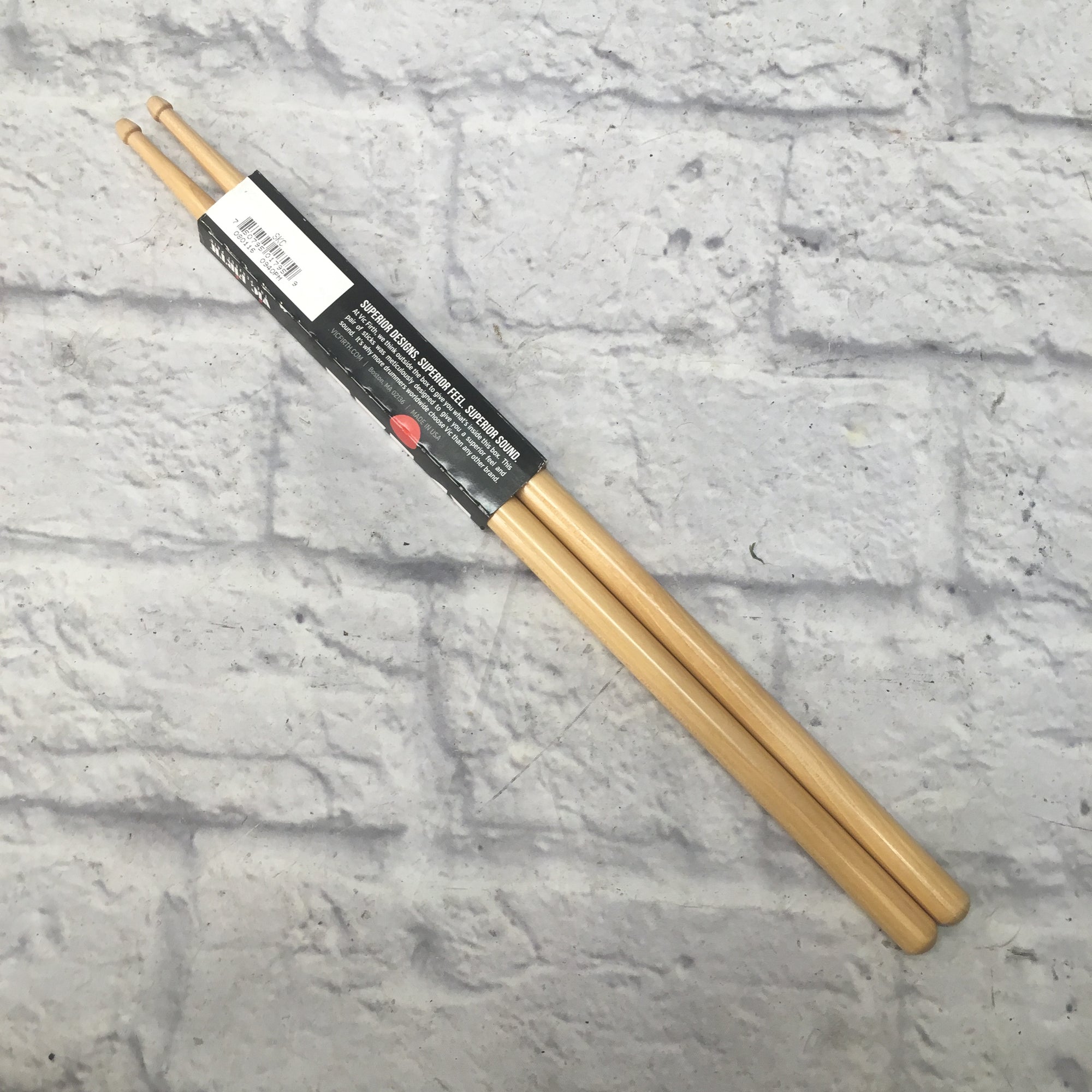 Vic Firth Keith Carcock 5A Wood Tip Drum Sticks