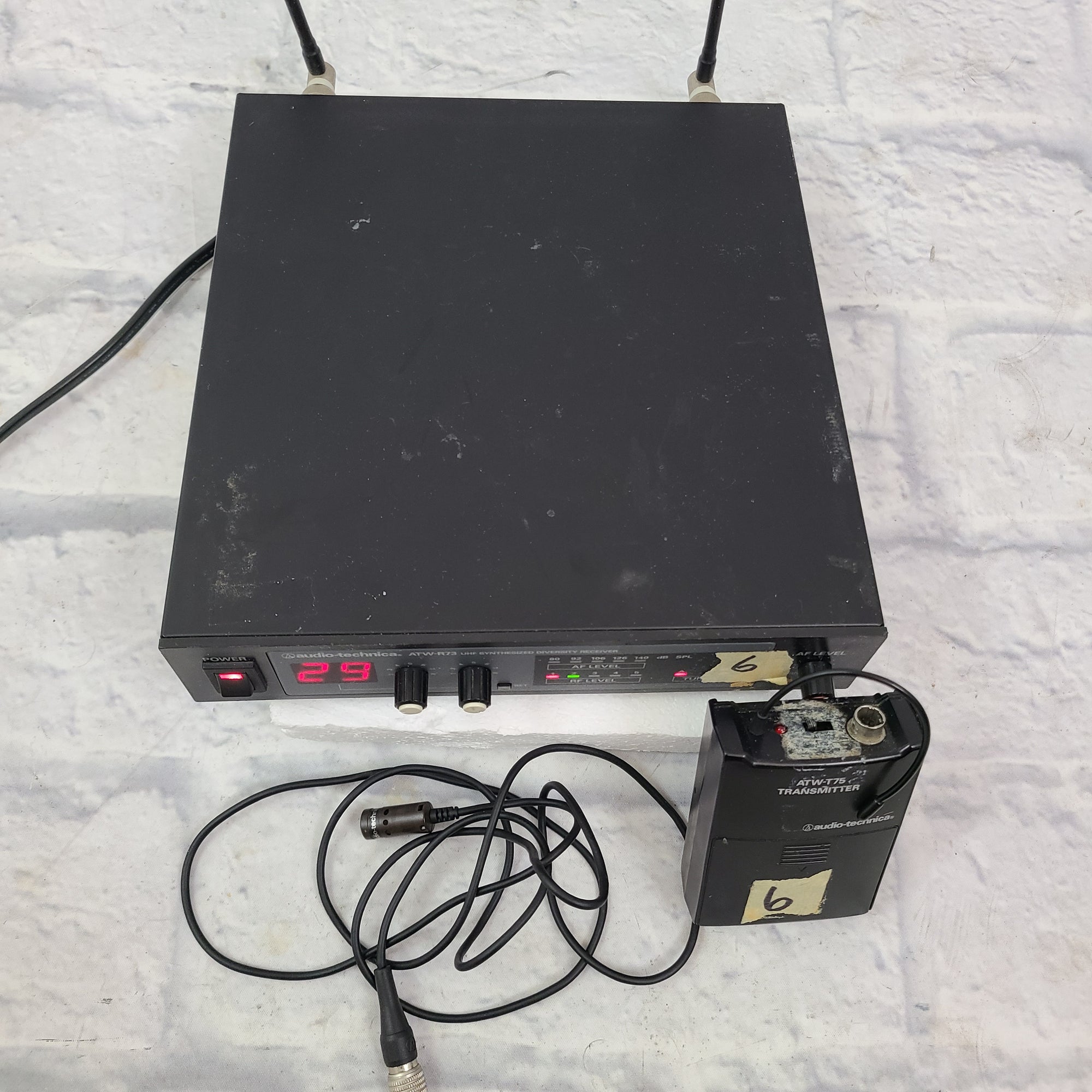 Audio-Technica ATW-R73 Wireless Receiver w/ Microphone Pack