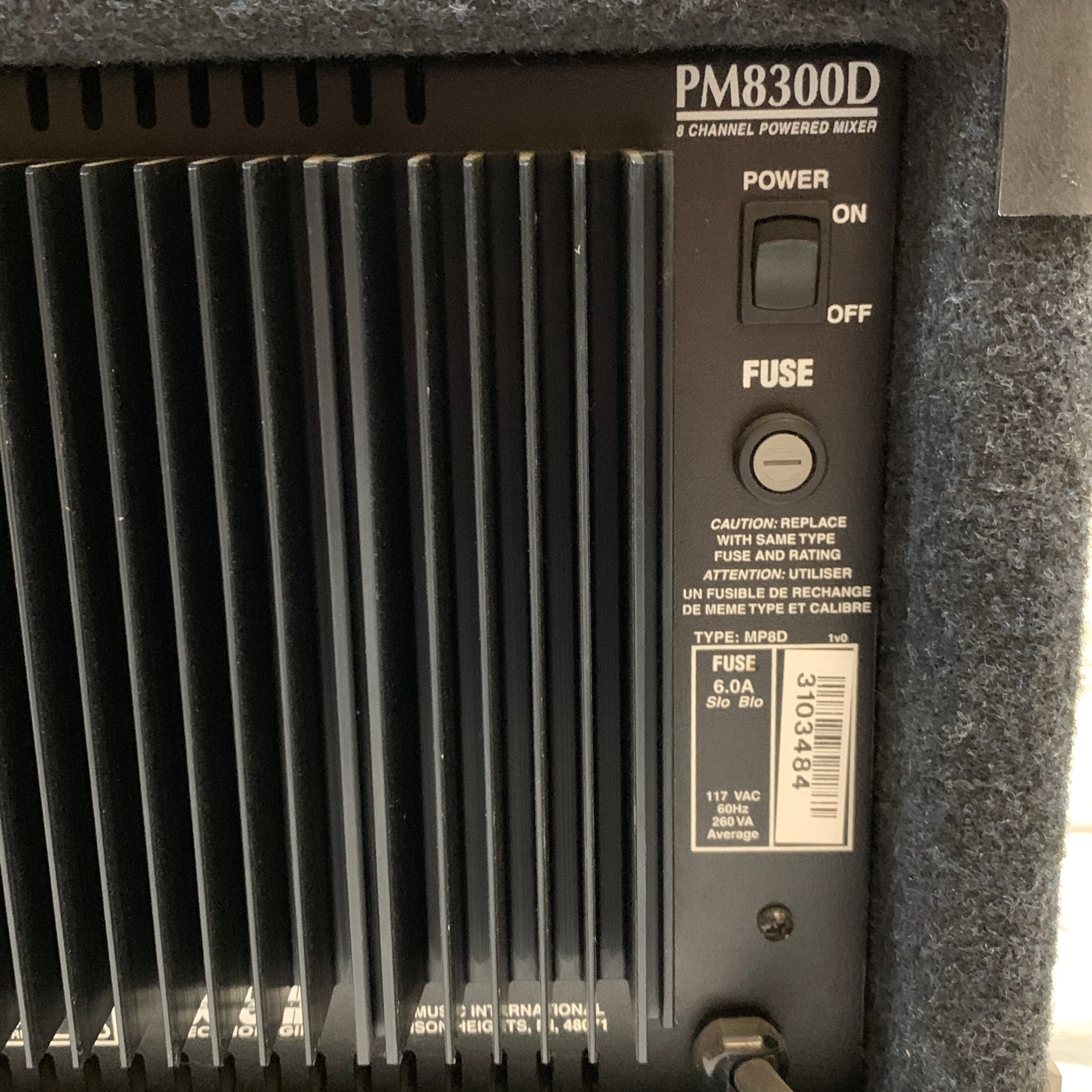 Sound Stage Technologies PM8300D Powered Mixer