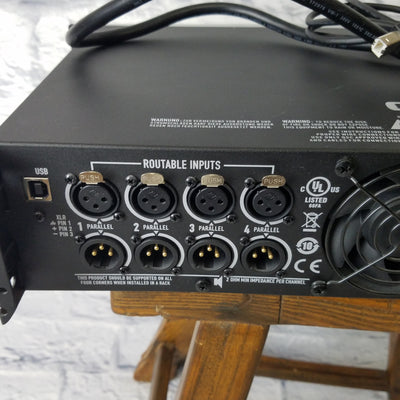 QSC PLD4.2 Power Amp with 4 Inputs/Outputs Like New