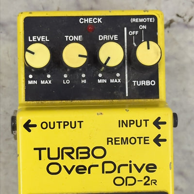 Boss Turbo Overdrive OD2-R Overdrive pedal