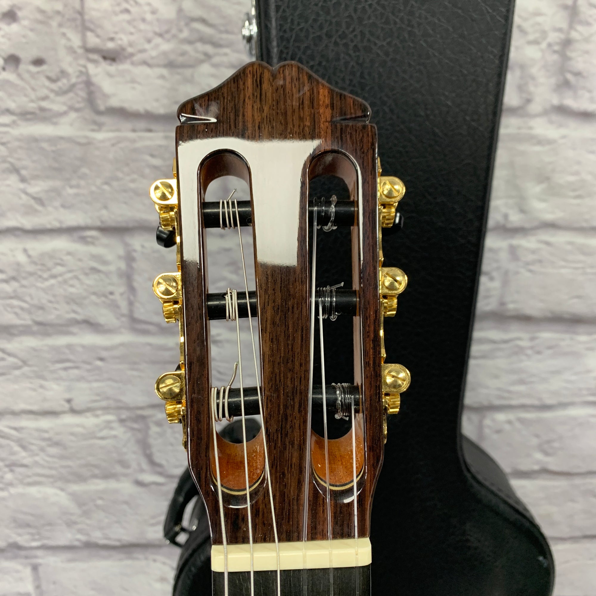 Cordoba 55FCE Negra Classical Acoustic Guitar w/ Case