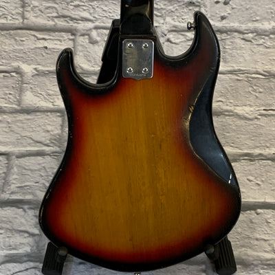 Vintage Norma 1960s 2-Pickup Electric Guitar Sunburst