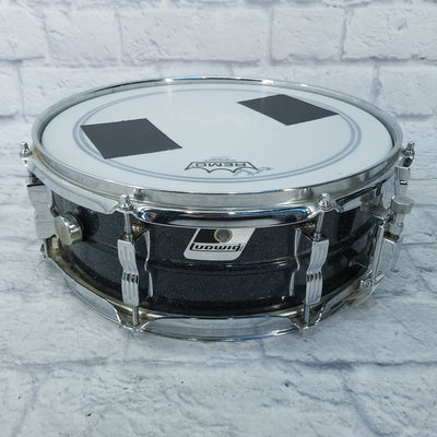 Ludwig 14x5 Aluminum Acrolite LM404 Black Galaxy Snare
