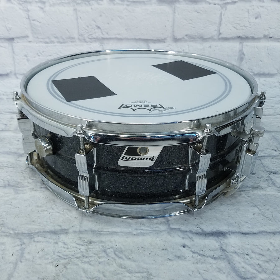 Ludwig 14x5 Aluminum Acrolite LM404 Black Galaxy Snare