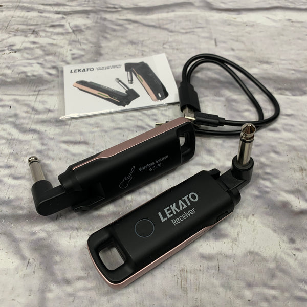 Lekato WS-70 Wireless Guitar System - Evolution Music