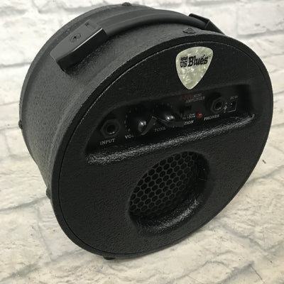 US Blues USB-A30G Round Mini 9V Battery Powered Guitar Amp
