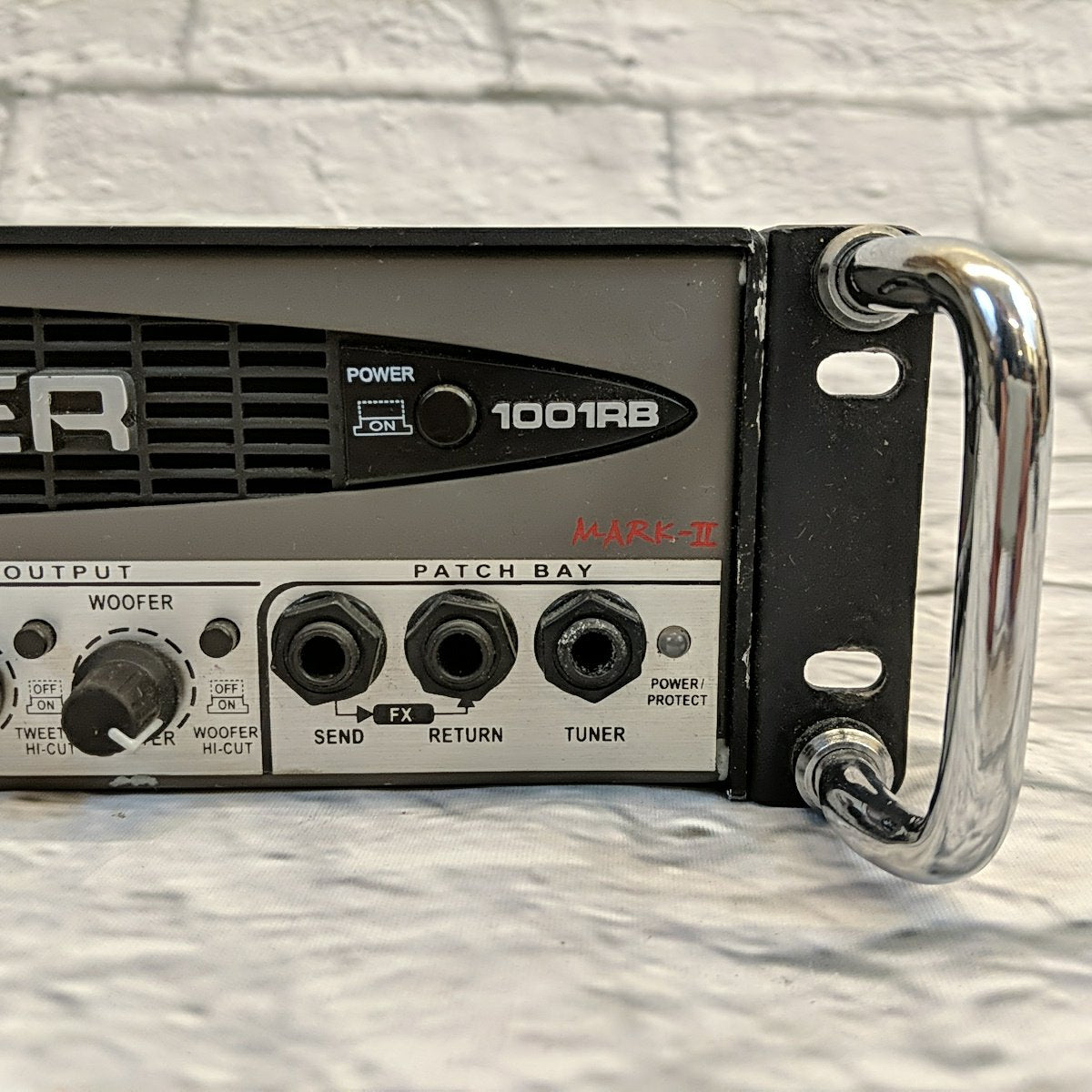 Gallien-Krueger 1001RB-II Mark-II 700/50W Biamp Bass Head