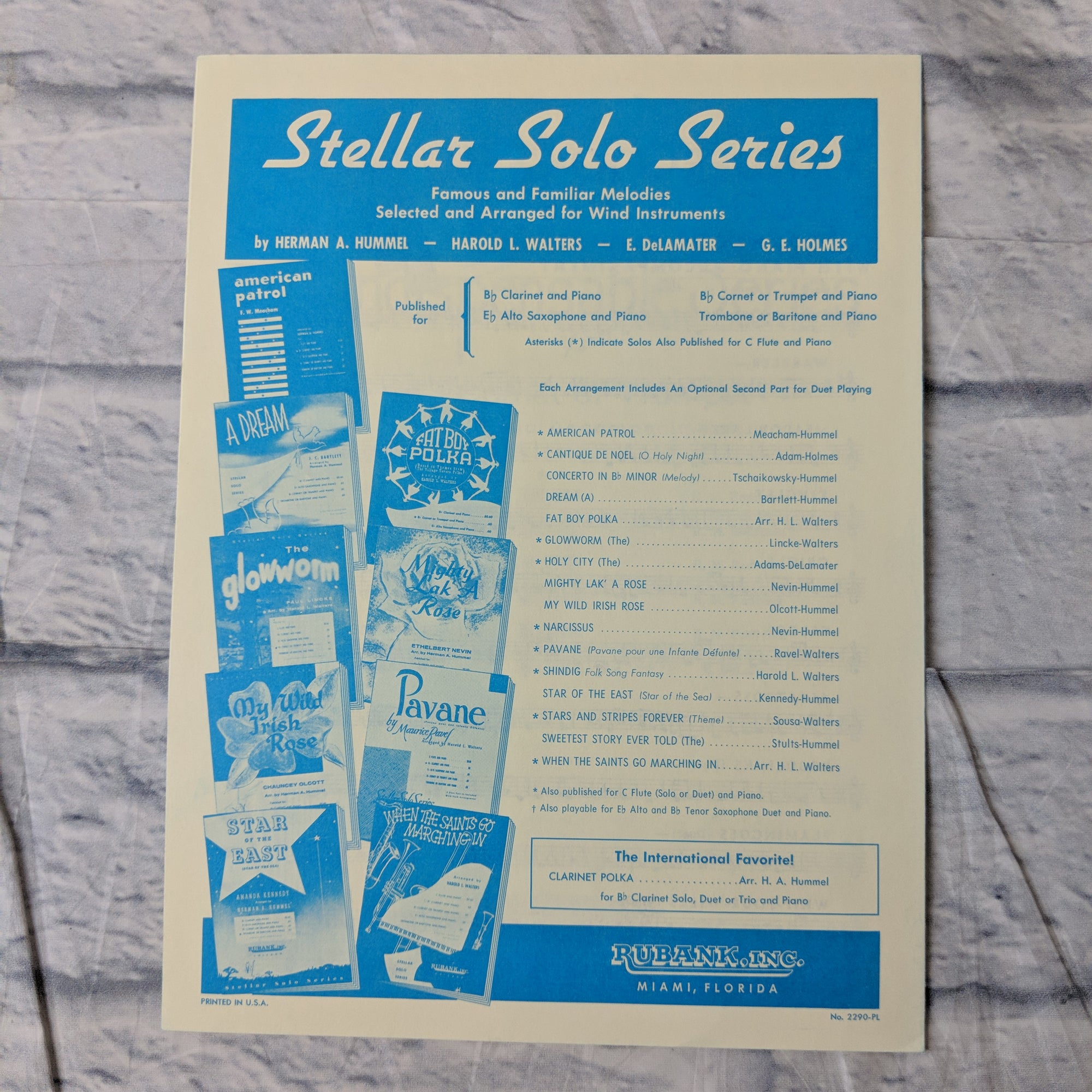 Trumpet Stars For Bb Cornet or Trumpet with Piano Accompaniment No. 6 Antares