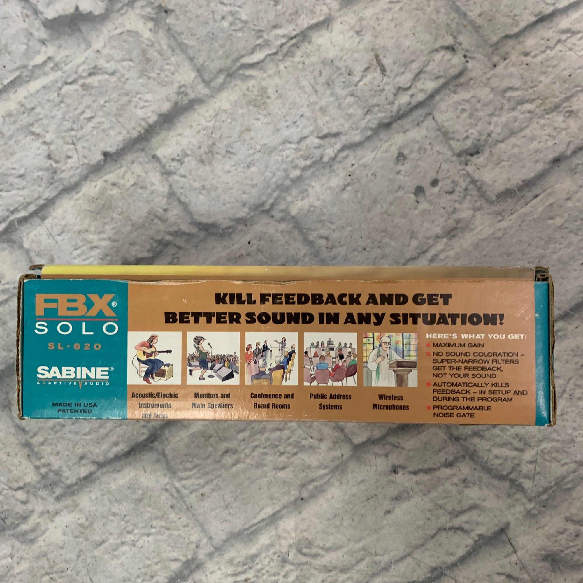 A3088★ 未使用品　Sabine FBX SOLO SL-620 Sabine FBX Solo SL-620 1/4