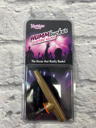 Kazoobie Hummbucker Electric Kazoo - Gold