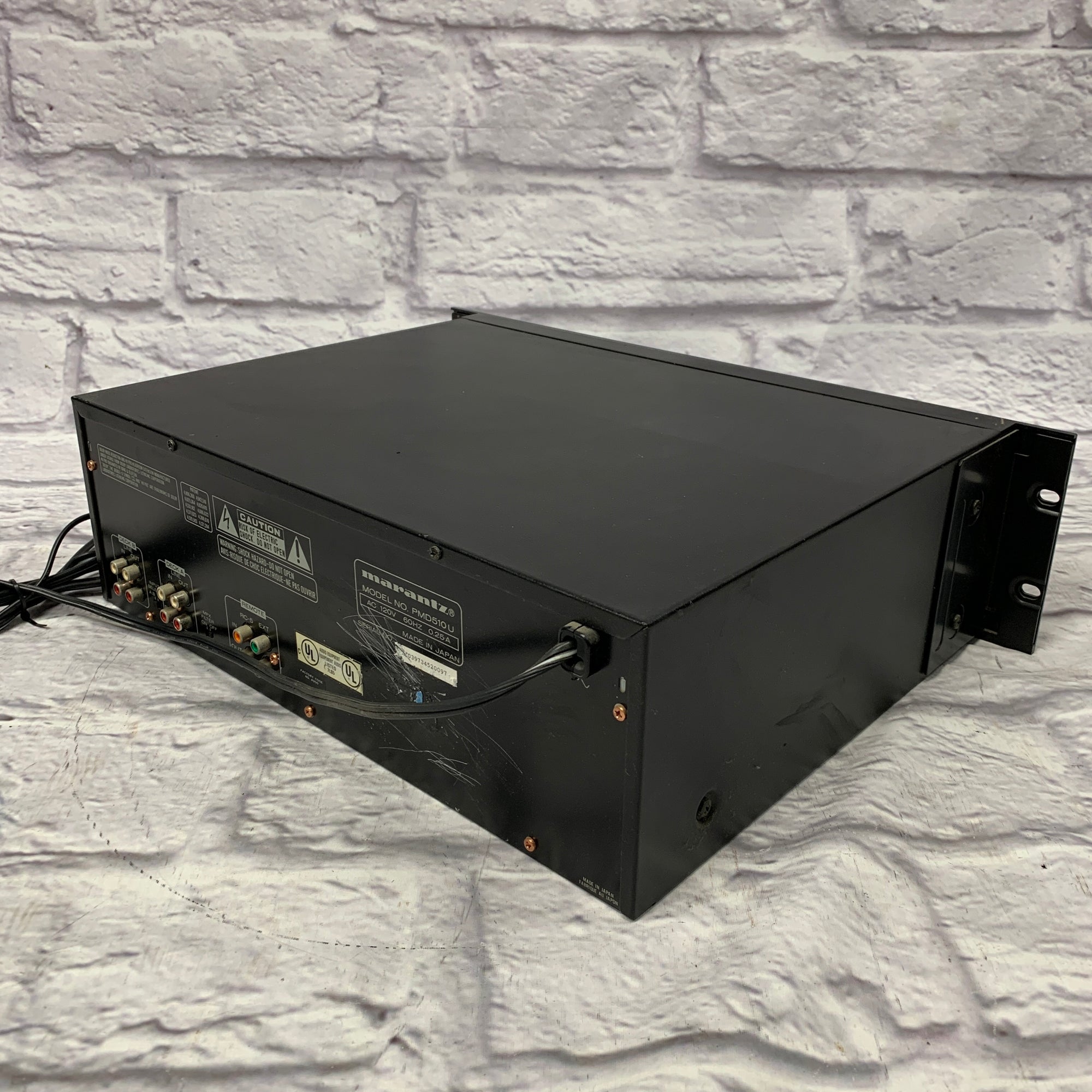 Marantz Professional PMD510 Rackmount Fully Independent Stereo Cassette Deck Player Recorder