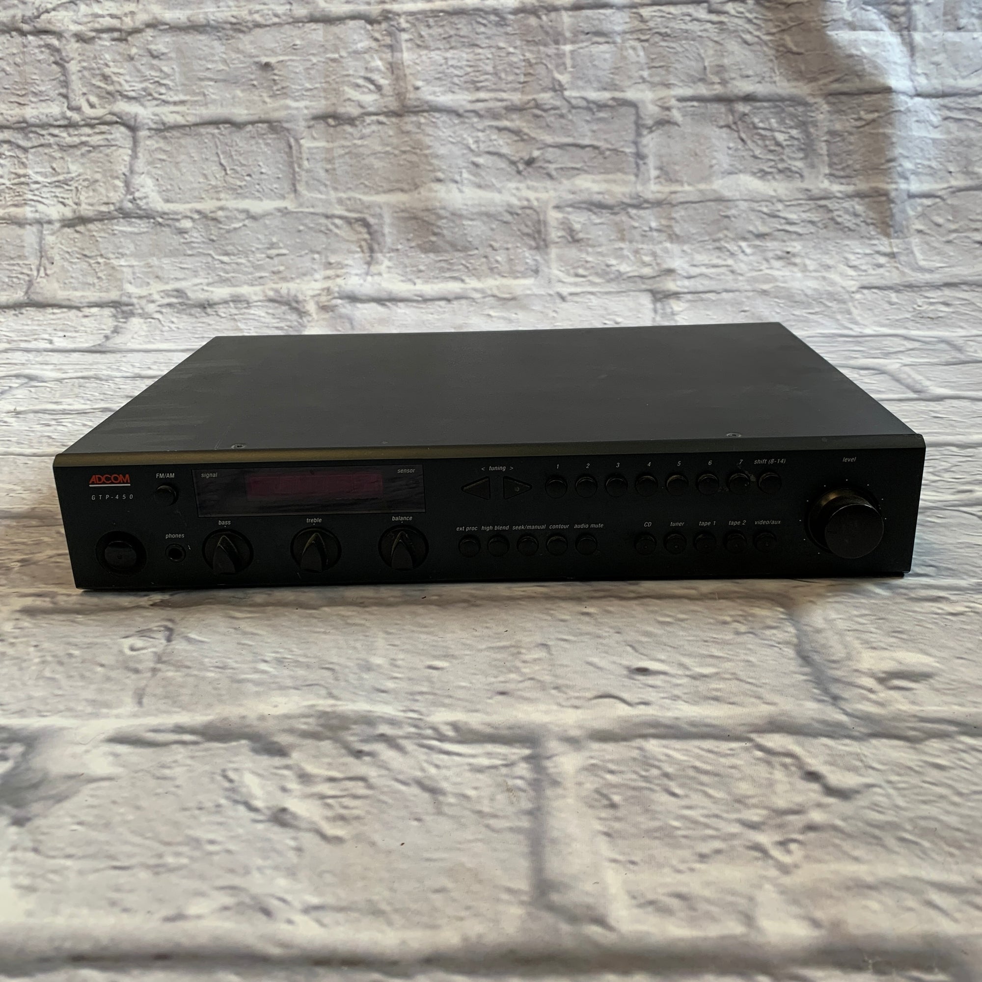 Adcom GTP-450 Stereo Tuner/Preamplifier Radio