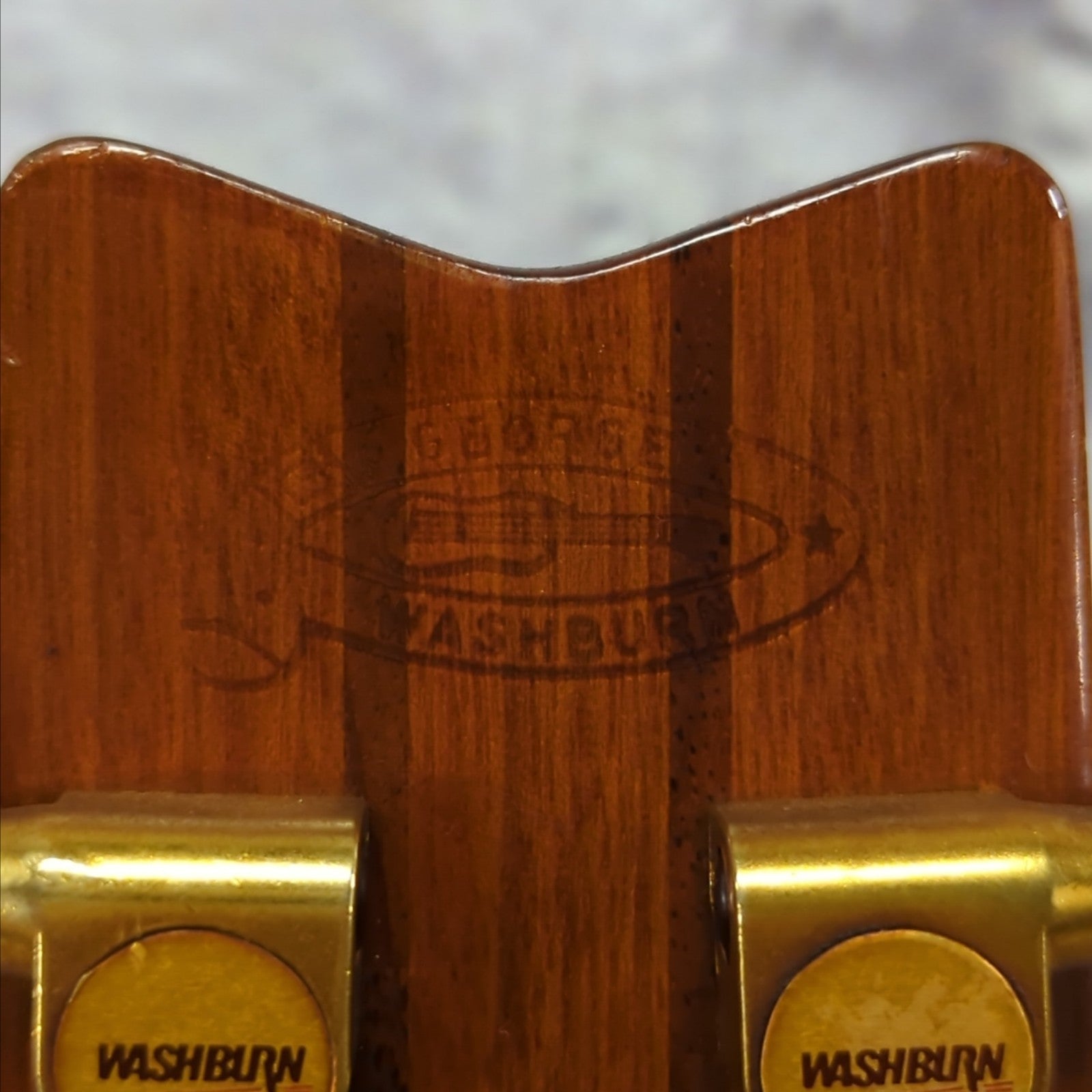 Vintage Washburn D25S Acoustic Electric Guitar Natural