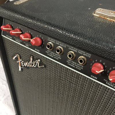 1992 Fender The Twin Red Knob Tube Guitar Combo Amplifier