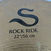Zildjian 22 S Rock Ride Ride Cymbal