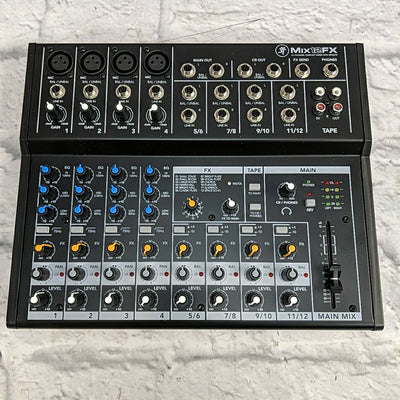 Mackie Mix 12FX 12-Channel Compact Mixer with Effects