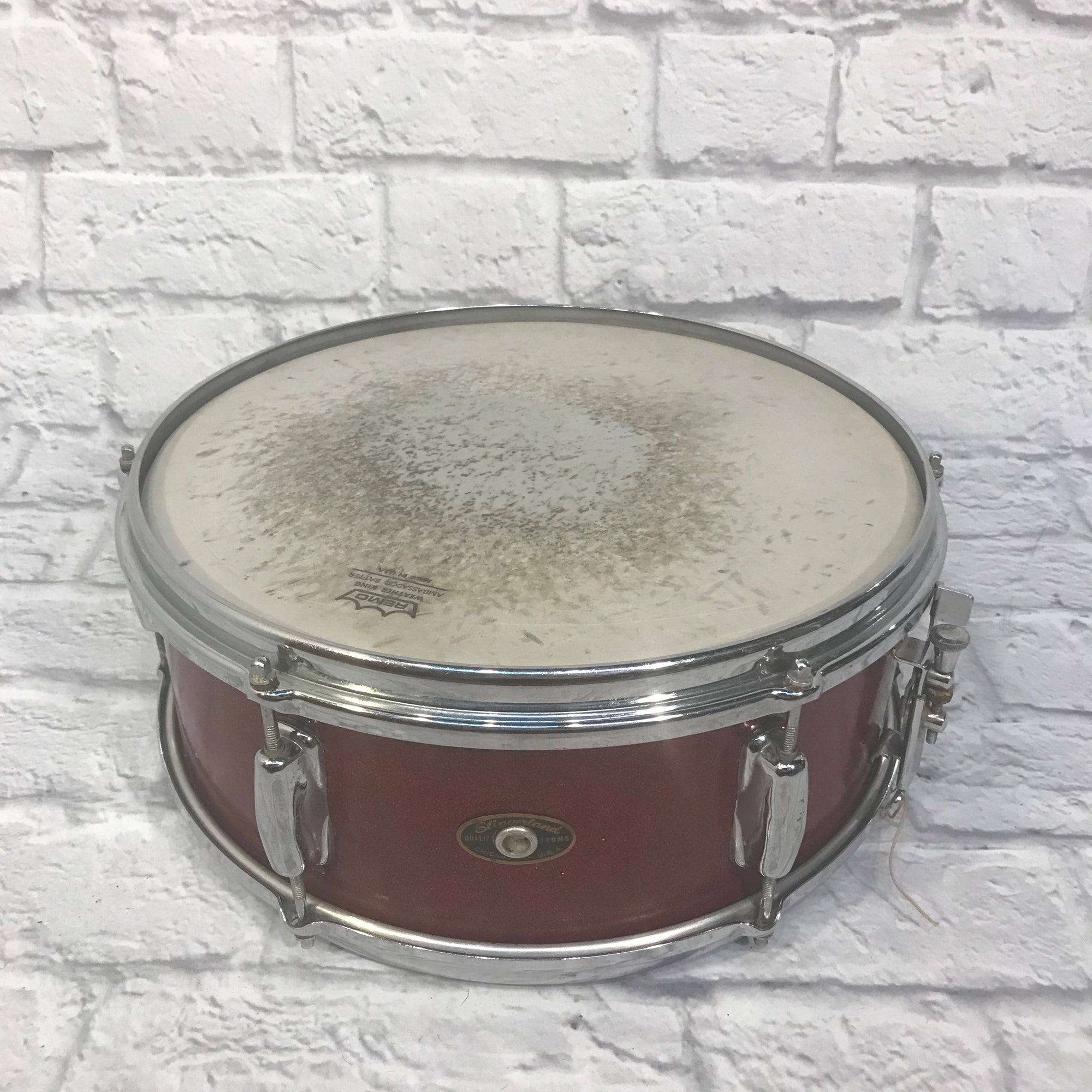 Slingerland 14" Snare Drum Red Sparkle 1950's