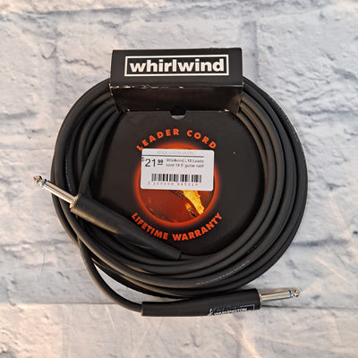 Whirlwind L18 Leader cord 18 5' guitar cable