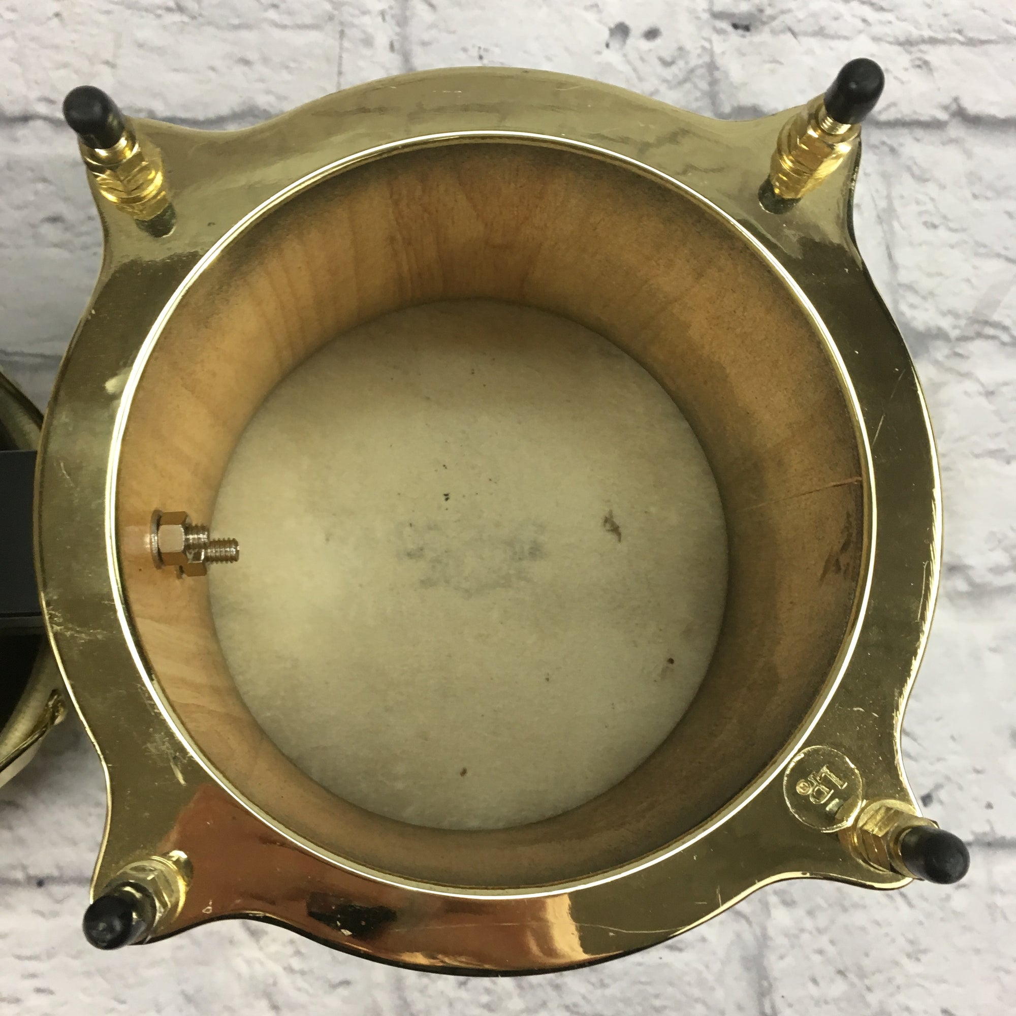 Latin Percussion Black Gold Bongos As Is