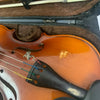 Heman 1/16 Stradivari Copy w/case Violin AS IS