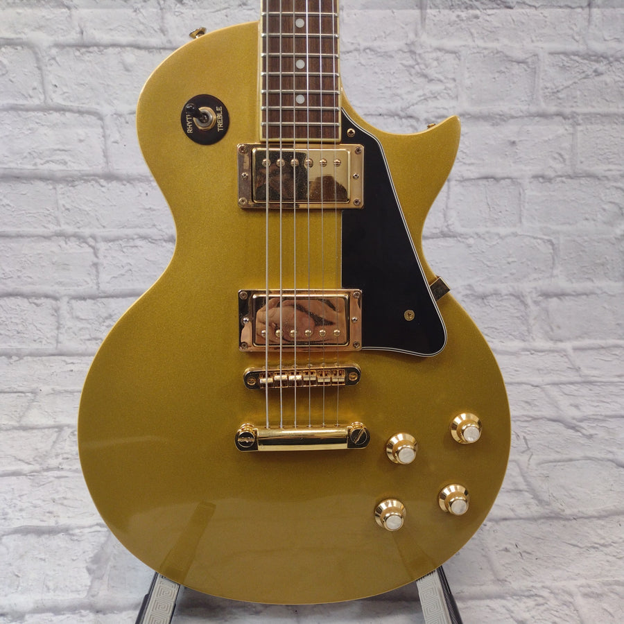 Jay Turser Gold Sparkle Les Paul Style Electric Guitar