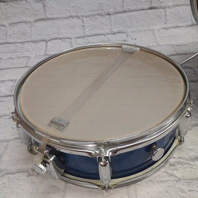 Unknown Japanese Blue Sparkle 3pc Drum Set 1960s