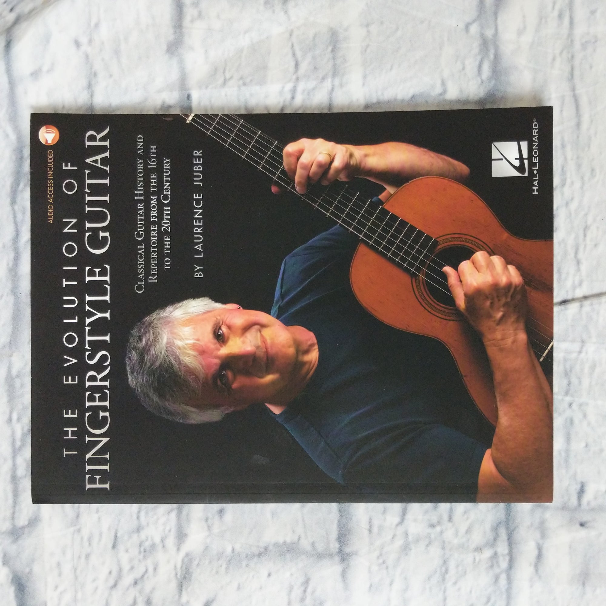 Hal Leonard The Evolution Of Fingerstyle Guitar By Laurence Juber Book/Online Audio