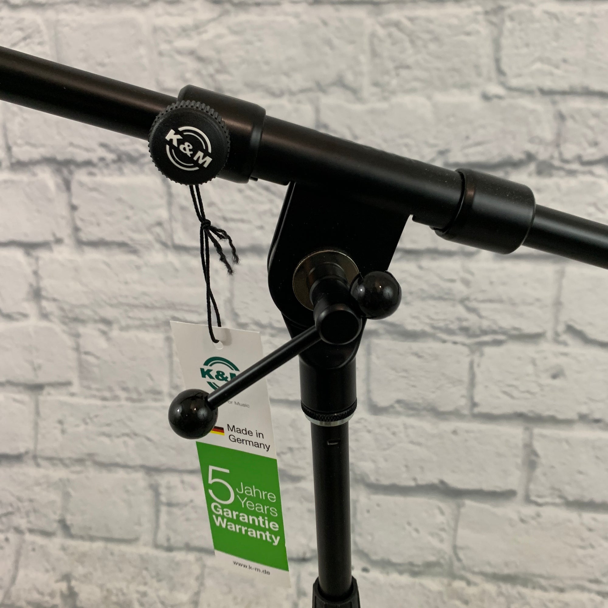 K&M 5/8" Amp Mic Boom Stand