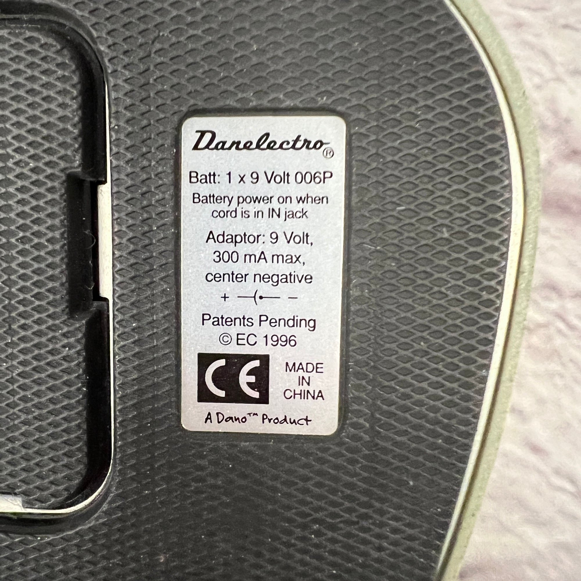 Danelectro Daddy O Overdrive pedal