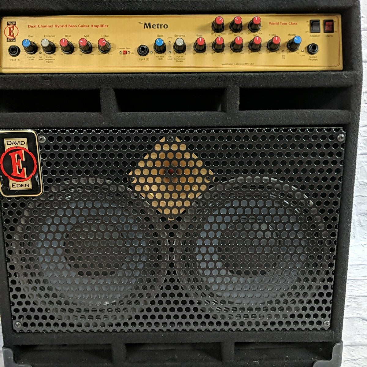 Eden Metro 210 Combo Made in Minnesota Bass Guitar Combo Amp 