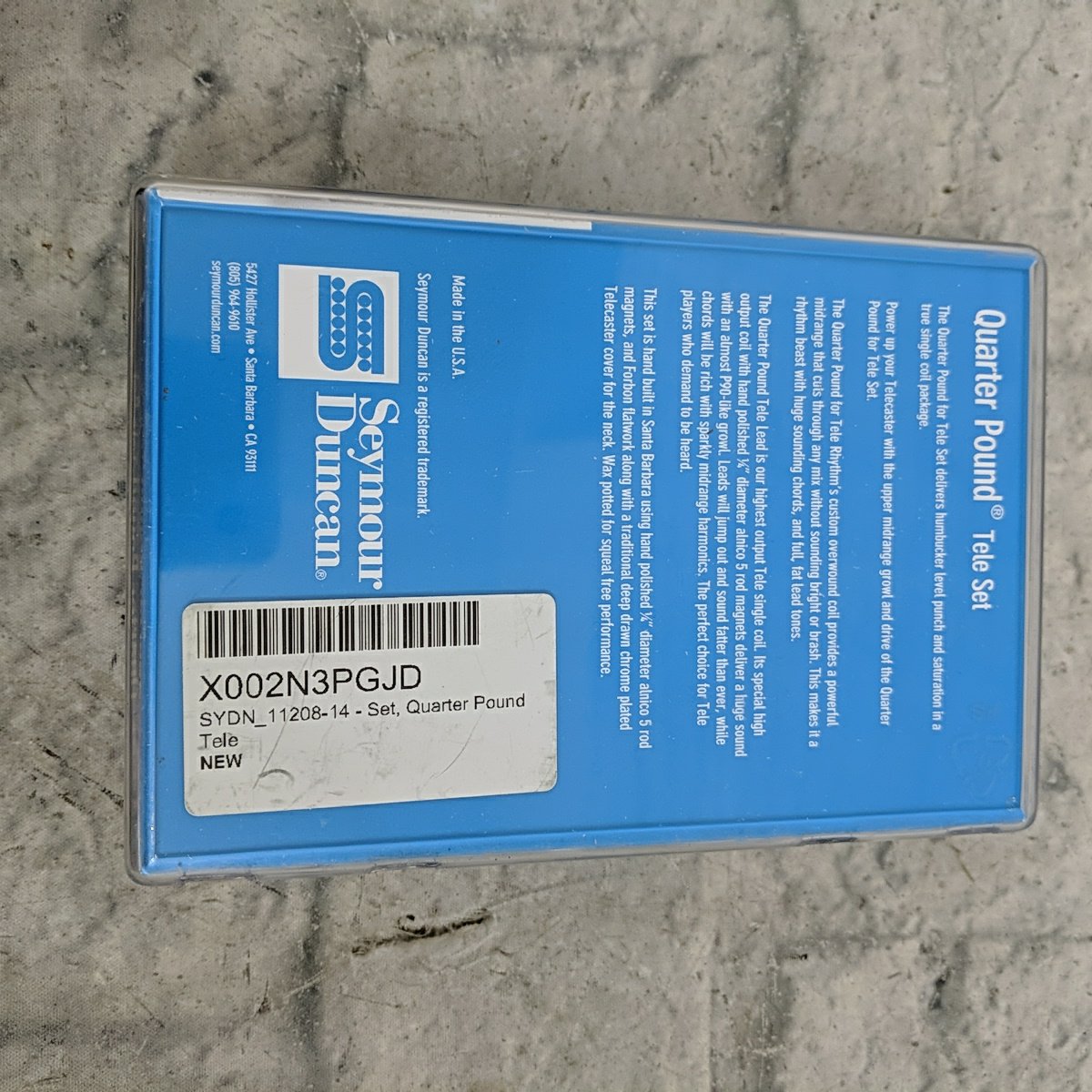 Seymour Duncan STL-3/STR-3 Quarter Pound for Tele Pickup Set