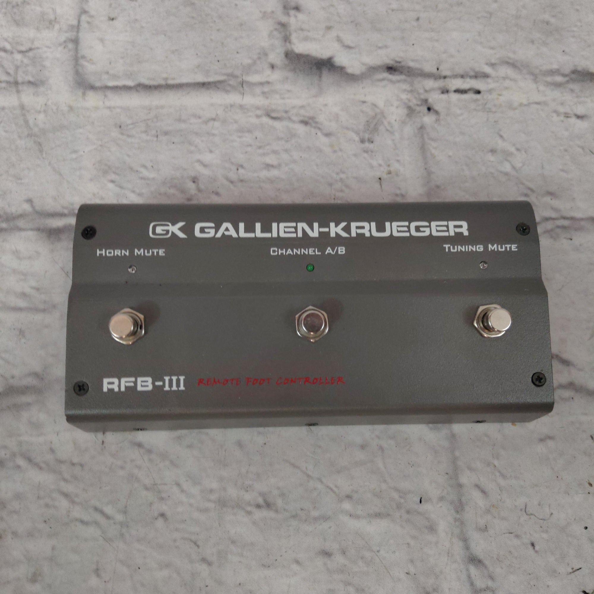 Gallien-Krueger RFB III Footswitch no cable - Evolution Music