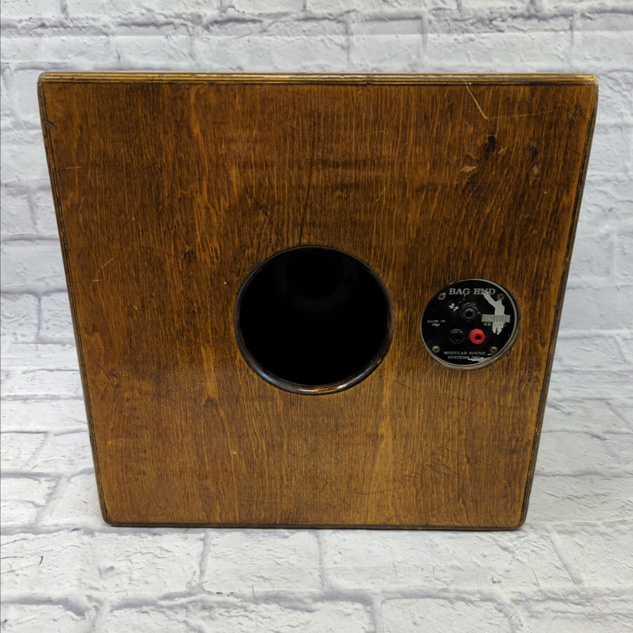 Bag End 1x15 Bass Cabinet Natural