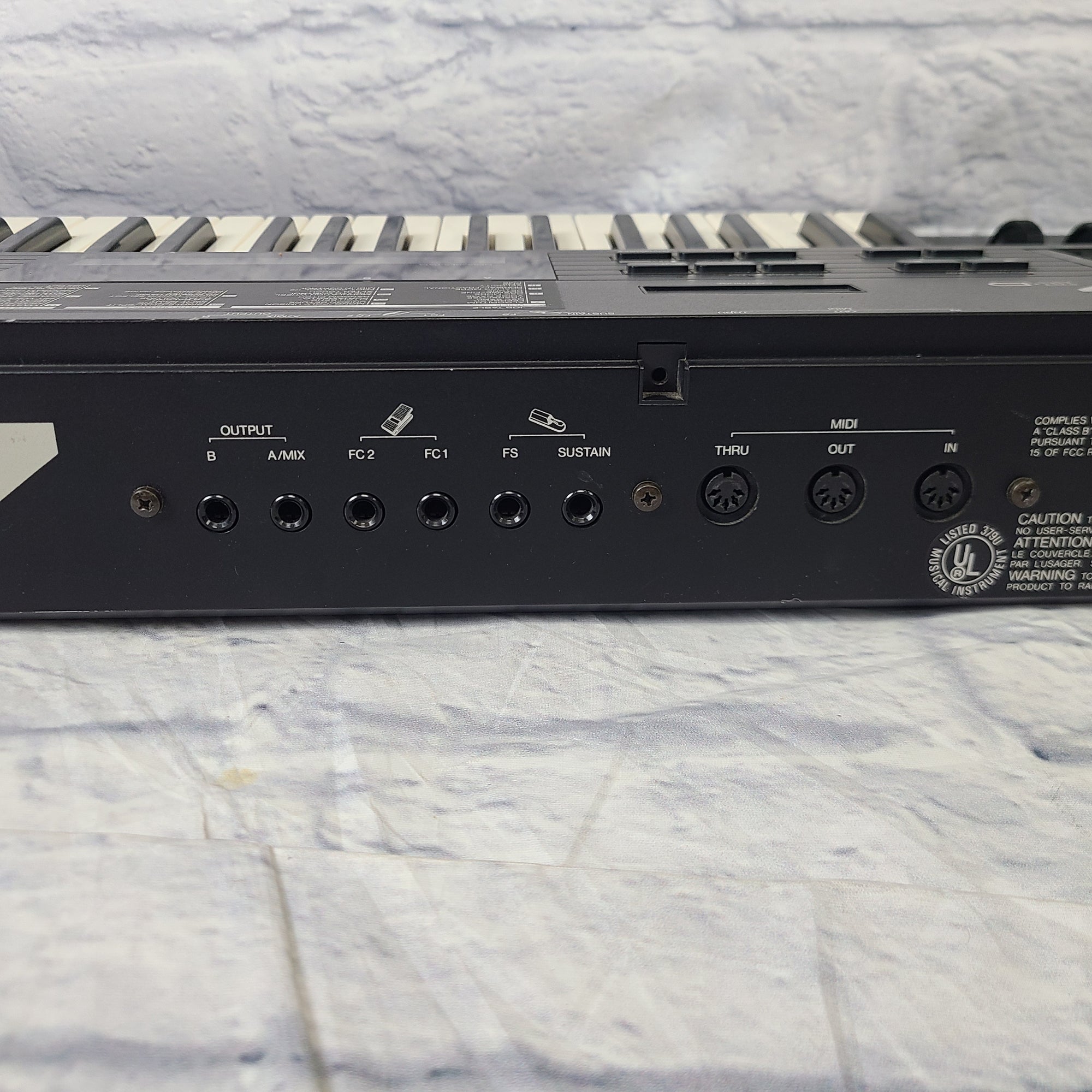 Vintage 80's Yamaha DX7 II-D FM Synth