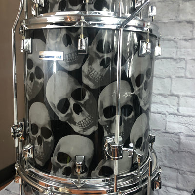 Taye TourPro Grafix Skull 5pc Drum Kit