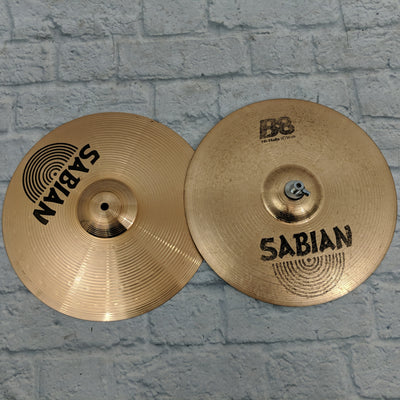 Sabian B8 14" Hi Hat Cymbal (Pair)