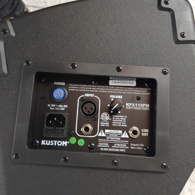 Kustom KPX110PM 10" Powered Speaker