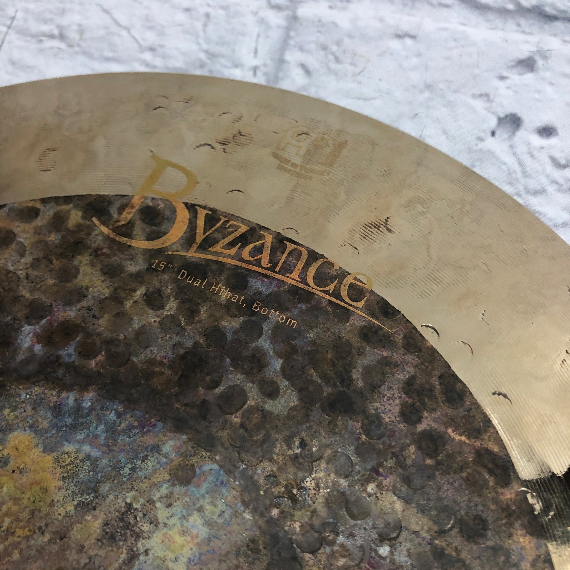 Meinl 15in Byzance Dual Hi Hat Cymbal Pair