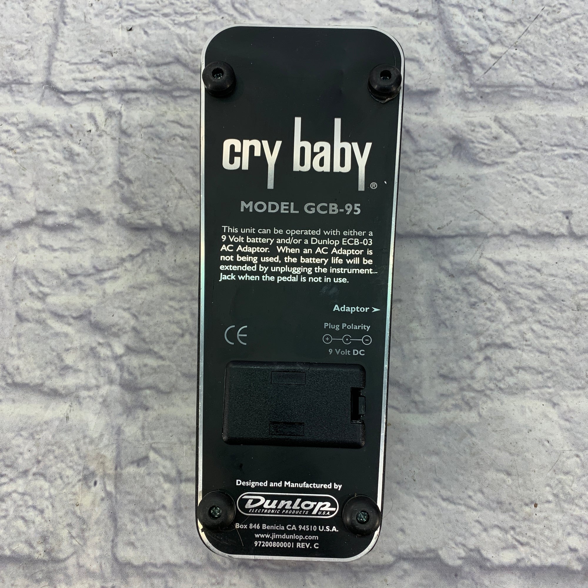 Dunlop Crybaby GCB-95 Wah Pedal