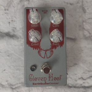 cloven hoof pedal EarthQuaker Devices Cloven Hoof Fuzz Pedal